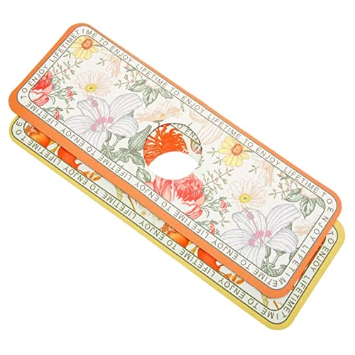 Cabilock Absorbent Pad Bathroom Faucet Mat Sink Faucet Mats Sink Mat For Faucet Guard Drip Catcher Mat Tap Mat Faucet Handle Drip Catcher Good Looking Water Receiver Diatom Mud 4 Pcs - Image 4