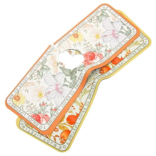 Zerodeko 8 Pcs Absorbent Pad Sink Draining Mat Microfiber Dish Mat Drainage Mat Sink Water Catcher Mat Non- Faucet Drip Catcher Faucet Absorbent Mats Diatom Mud Washable Splash Pad - Image 2