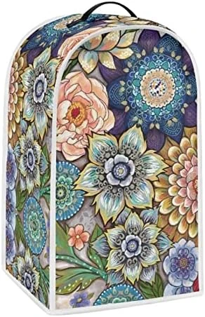 Biyejit Teal Marble Print Blender Covers For Kitchen, Dust And Fingerprint Appliance Protector With Durable Hanlde, Dust Covers For Kitchen Appliances Stand Mixer Or Maker Coffee Appliance Cover - Image 9