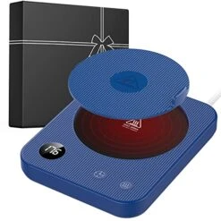 Coffee Mug Warmer With Auto On/Off Timer, Mug Warmer For Desk With Auto ON/OFF, Coffee Warmer For Desk With 3-Temp Settings, Electric Coffee Cup Warmer With Led Digital Display,Warm Gift For Your Love