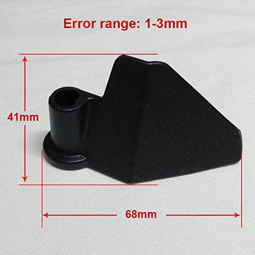 Mayata 2pcs Three Specifications Non-stick Breadmaker Paddles Stainless Steel Loaf Maker Kneading Blade Replacement For Bread Machine (2.4 X 6.5cm, Black) - Image 4