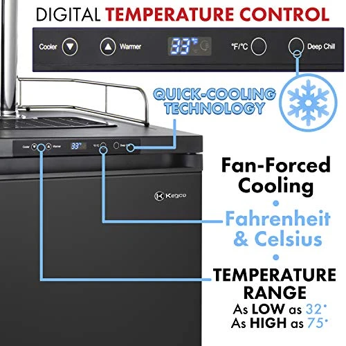 K309B-1 Keg Dispenser, Black - Image 5