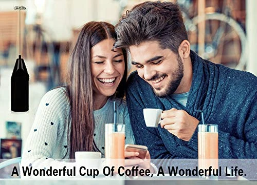 Frother Electric Milk Mixer Drink Foamer Coffee Egg Beater Whisk Latte Stirrer - Image 3