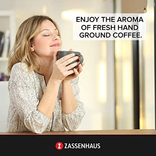 - 40098 Zassenhaus Santiago Coffee Mill Grinder Beech Wood, 5.5 X 3.5 X 7.8, Natural Varnish - Image 3