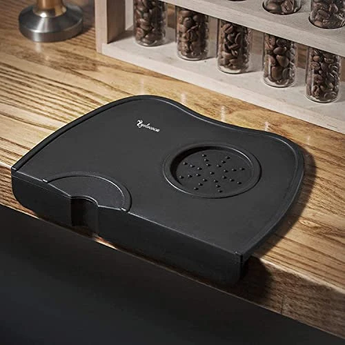 Yolococa Thick Tamper Mat Corner Tamping Pad Silicone Food Grade Non-Slip Espresso Accessory - Image 4