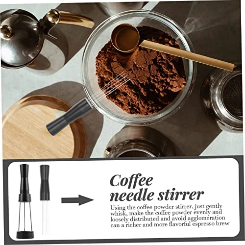 Coffee Diffuser Expresso Coffee Espresso Tools Espresso Wdt Espresso Coffee Stirrer Coffee Stirring Tamper Coffee Distribution Needle Coffee Powder Stirrer Coffee Hand Stirrer Mini - Image 3