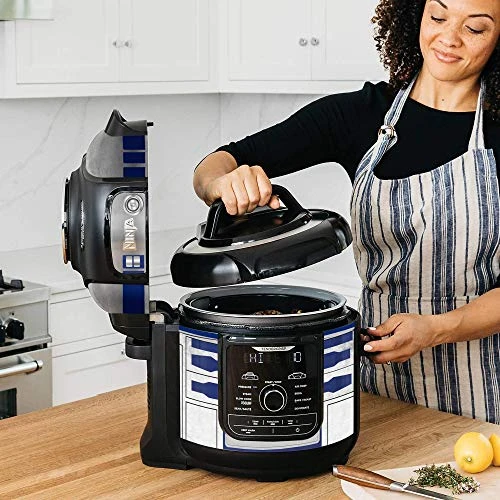 Wrap For Ninja Foodi 8 Quart - QT Accessories Cover Sticker - Wraps Fit Deluxe Cooker Mdl: FD402 LP3 | Droid Star
