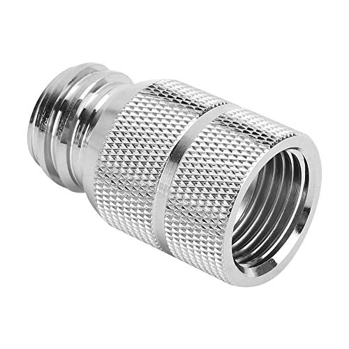 Akozon CO2 Cylinder Adapter, Gas External Air Fitting Quick Connect Coupler Thread TR21-4 To G1/2 Type30 Conversion Soda Limited On AliExpress For Male Female - Image 2