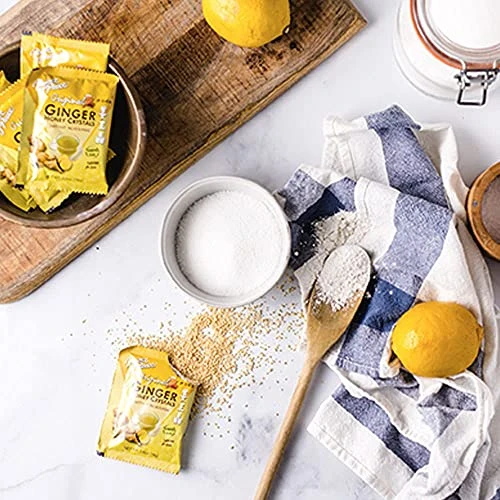 Best Ginger Tea With Honey Crystals 30 Bags (30 Count (2-Pack)) - Image 2