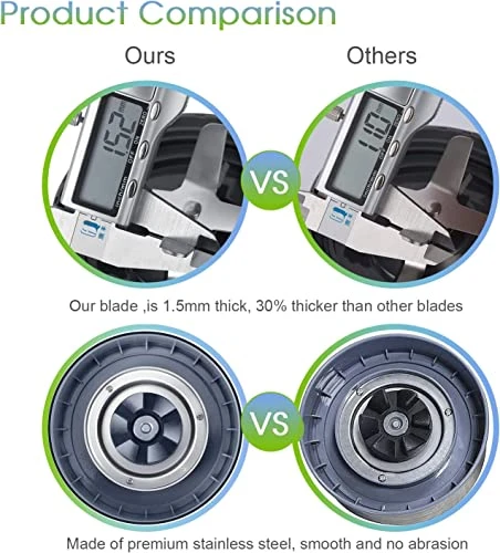 New Blender Cup And Blade Replacement Parts 32oz Cup And Extractor Blade And 2 Rubber Gaskets 4-Piece Compatible With NutriBullet High-Speed Blender/Mixer System 600W/900W Series - Image 3