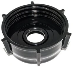 Blendin Replacement Plastic Base Bottom Cap With 2 Rubber O Ring Gaskets, Compatible With Oster And Osterizer Blenders