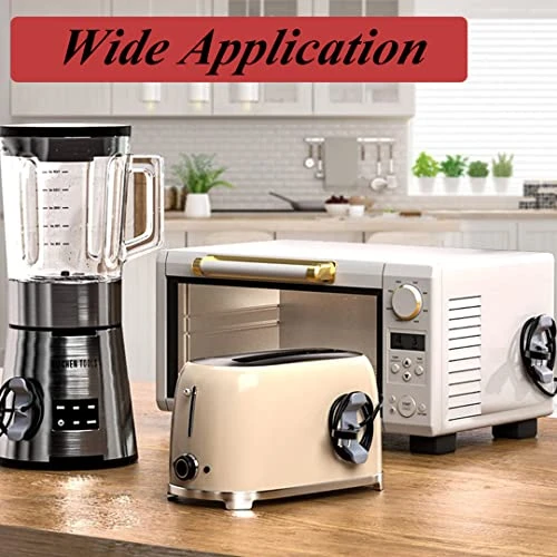 Cord Organizer For Appliances, 2 Packs Cord Wrapper, Cord Holder Cable Organizer For Blender, Coffee Maker, Mixer, Pressure Cooker, Toaster And Air Fryer (2Pcs Black+Gray) - Image 4