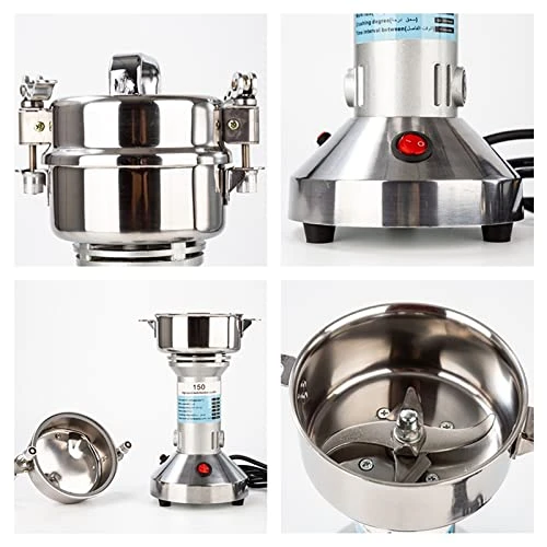 150g 850W Herb Grinder Coffee Machine Grain Spices Mill Medicine Wheat Mixer Dry Food Grinder Medicine Multifunction (Color : 150GT-XIN, Size : AU_220V) - Image 5