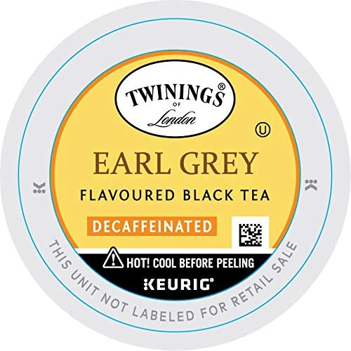 Twinings Earl Grey K-Cup Pods For Keurig, Caffeinated Black Tea Flavoured With Citrus And Bergamot, 24 Count (Pack Of 1) - Image 8