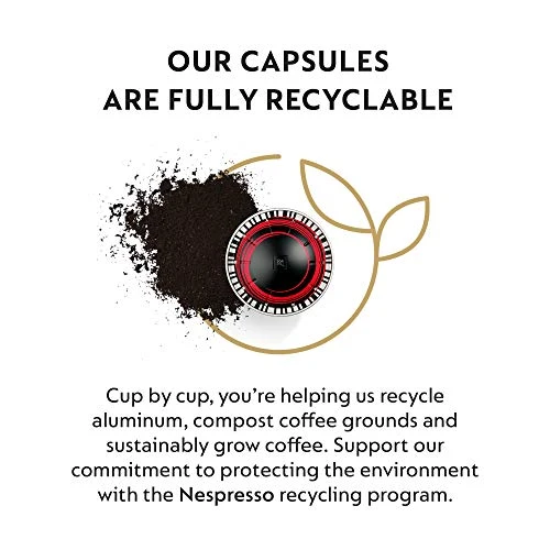 Nespresso Capsules VertuoLine, Half Caffeinato, Mild Roast Coffee, 10 Count (Pack Of 3), Brews 7.8oz (VERTUOLINE ONLY) - Image 4