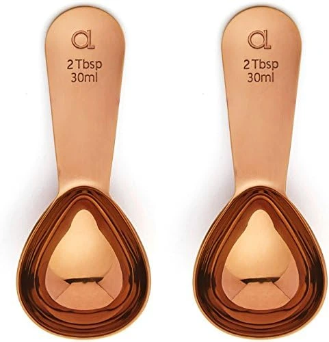 Coffee Scoop (Set Of 2) - 2 Tablespoon (Tbsp) - The Best Stainless Steel Measuring Spoons For Coffee, Tea, And More - Image 7
