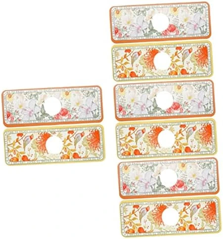 Cabilock Absorbent Pad Bathroom Faucet Mat Sink Faucet Mats Sink Mat For Faucet Guard Drip Catcher Mat Tap Mat Faucet Handle Drip Catcher Good Looking Water Receiver Diatom Mud 4 Pcs - Image 8