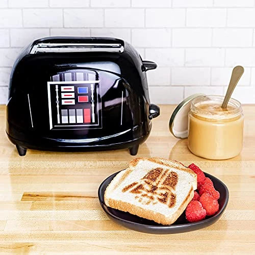 Star Wars Darth Vader 2-Slice Toaster- Vader's Icon Mask Onto Your Toast - Image 6