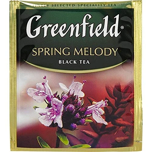 Greenfield Spring Melody Herbal Tea Collection Finely Selected Speciality Tea 100 Double Chamber Teabags With Tags In Foil Sachets - Image 5