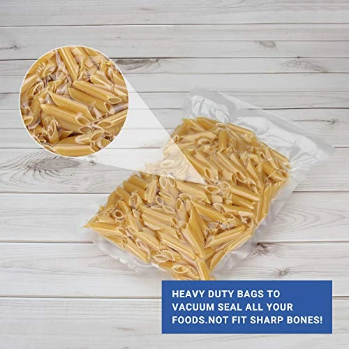 4 Rolls Vacuum Sealer Bags, 11" X 25' 2 Rolls & 8" X 25' 2 Rolls Vacuum Sealer Rolls For Food Saver, Sous Vide Bags Food Storage Freezer Sealer Bag For Cooking With BPA Free - Image 2