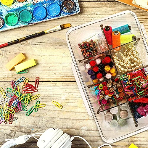 Utopia Home (3 Pack) Tea Bag Organizer - Stackable Tea Bag Storage Organizer With Clear Top Lid- Tea Bag Holder For Counter Tops, Kitchen Cabinets, Pantry, Sweeteners (Clear) - Image 6